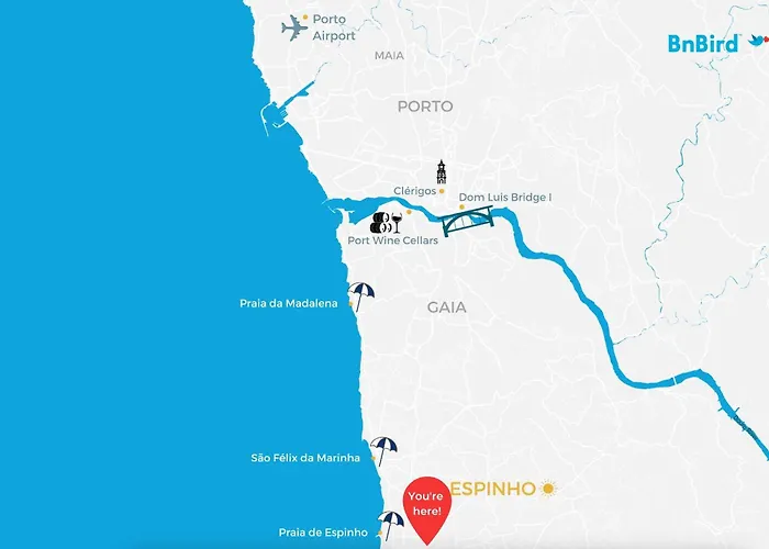 Espinho Beach 4 Stays